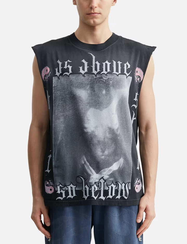 As Above So Below Muscle Tee