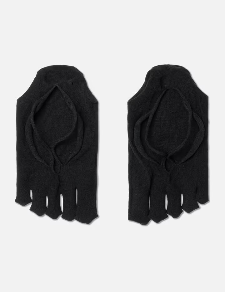 Paws Fishnet Five Fingers Socks