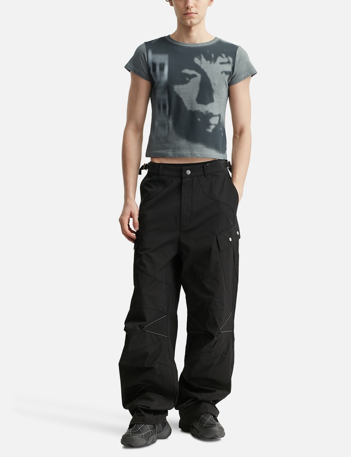 YEONJUN GGUM X DEINET Cropped Fit Short Sleeve T-shirt