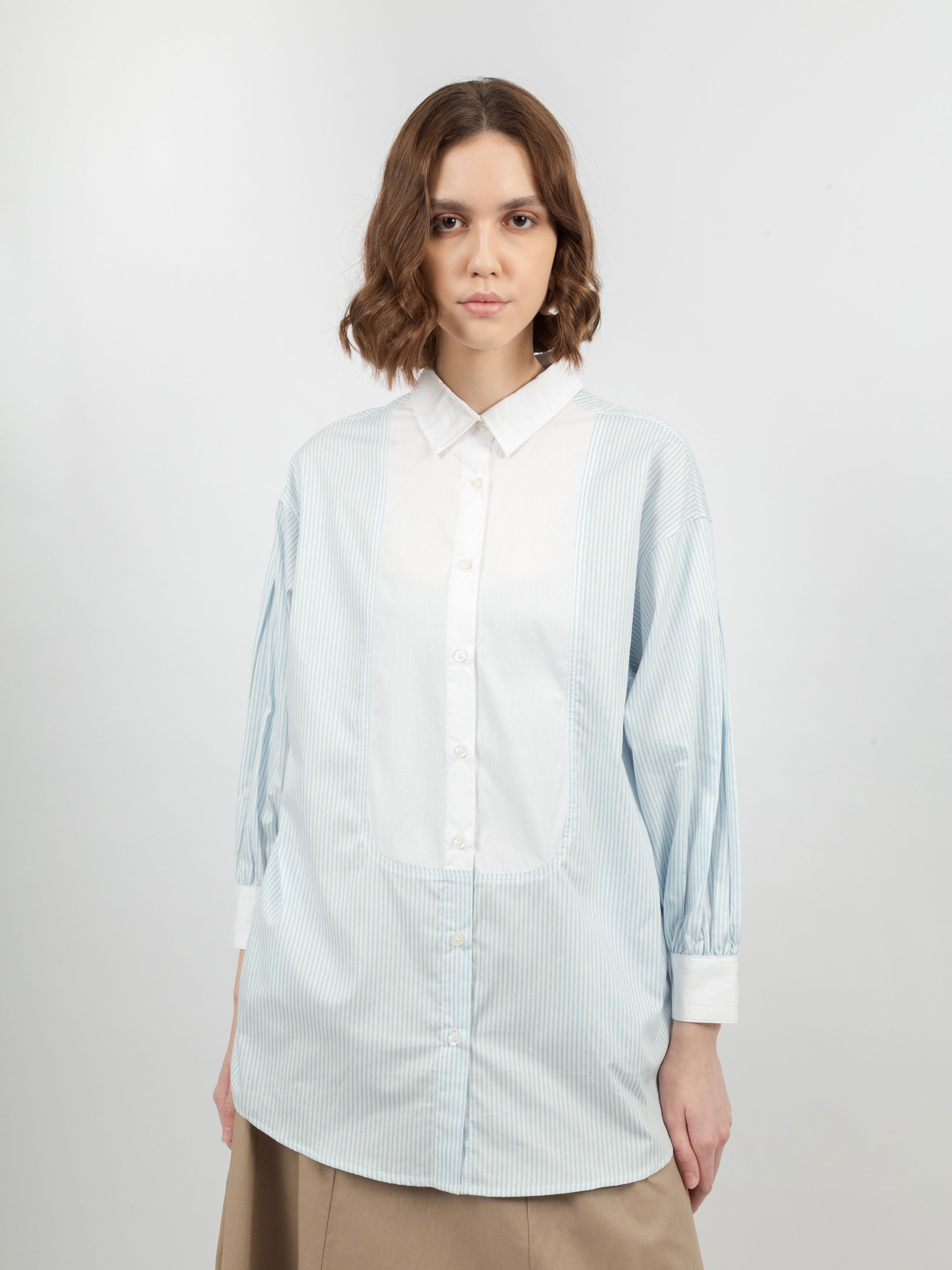 Zia Tuxedo Stripe Shirt