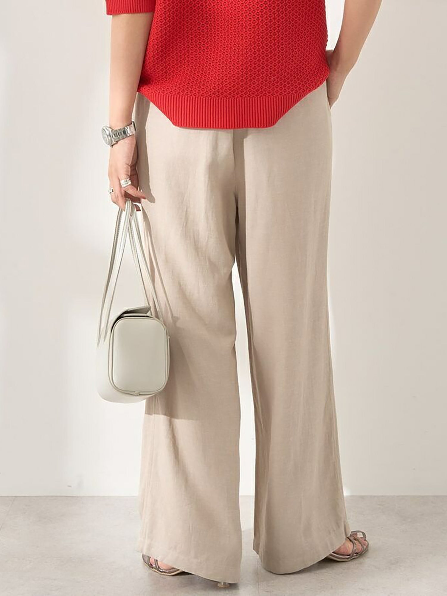 Nire Linen Wide Pants