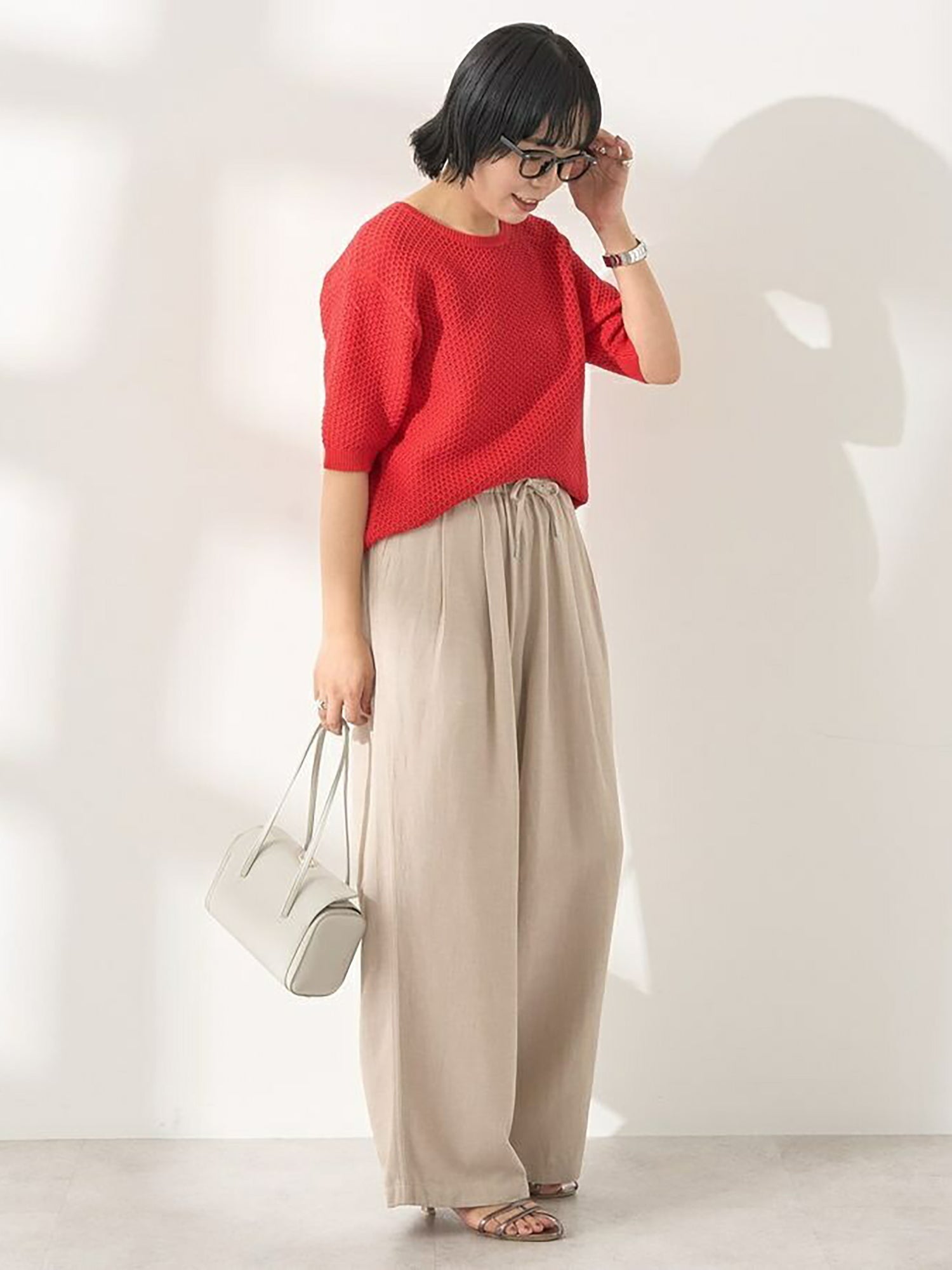 Nire Linen Wide Pants