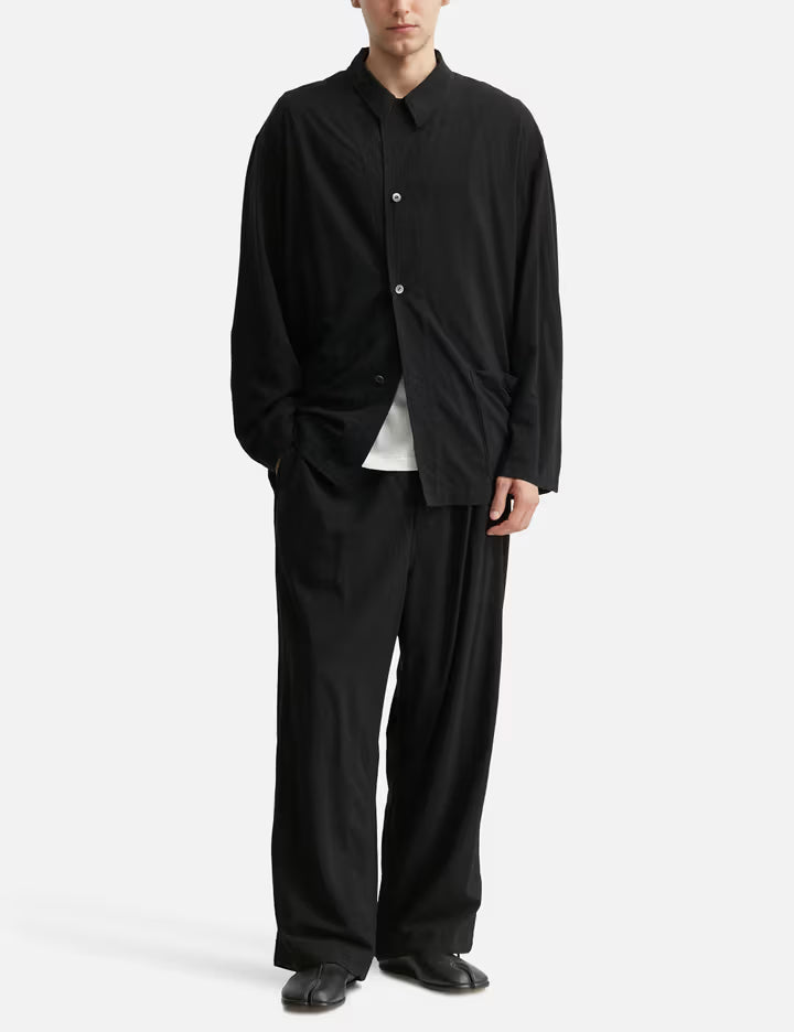Silk Cotton Nep Work Pants