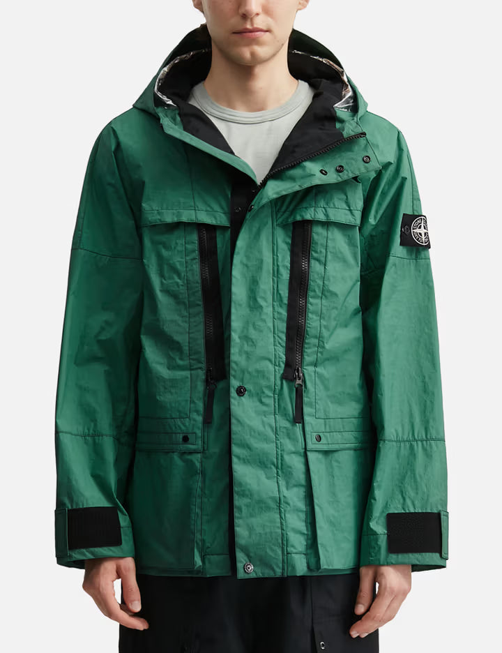 Metal Lamina Ripstop Heat Reactive Hooded Jacket