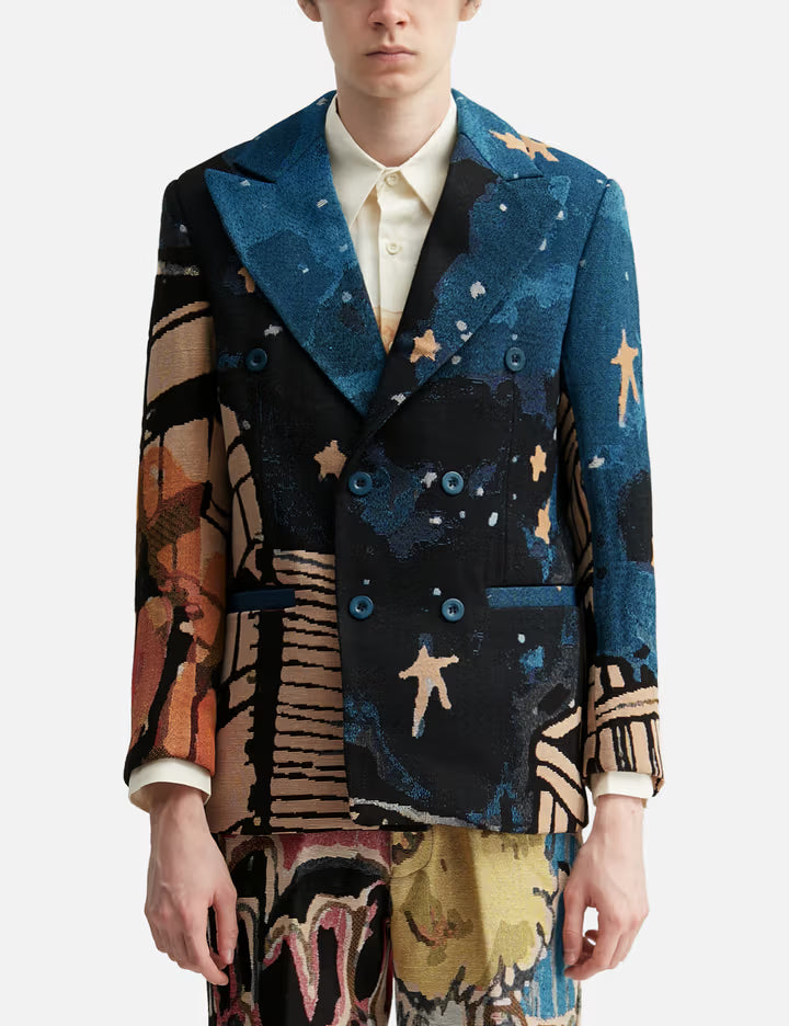 Jacquard Boy Who Jumped The Moon Jacket