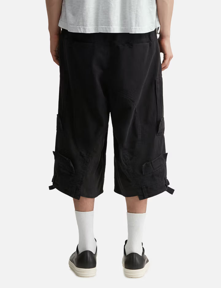 Upside-Down Cargo Shorts