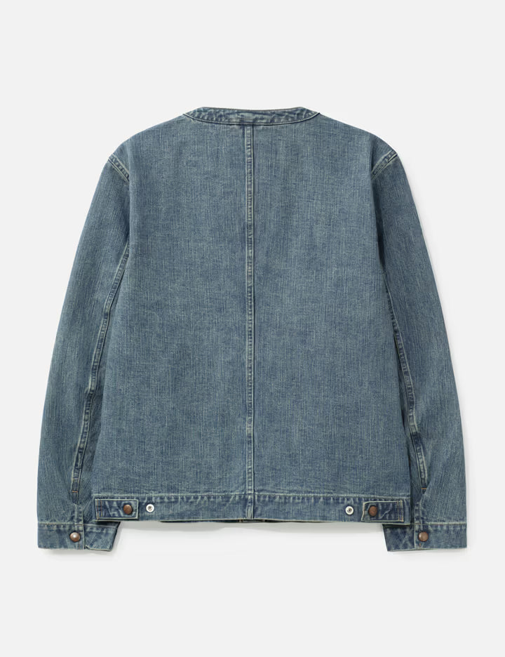 Faded Button Dneim Jacket