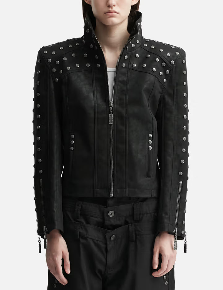 "Jotaro" PU Leather Jacket