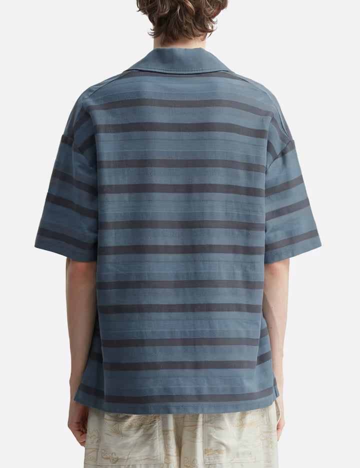 Oversize Striped Polo