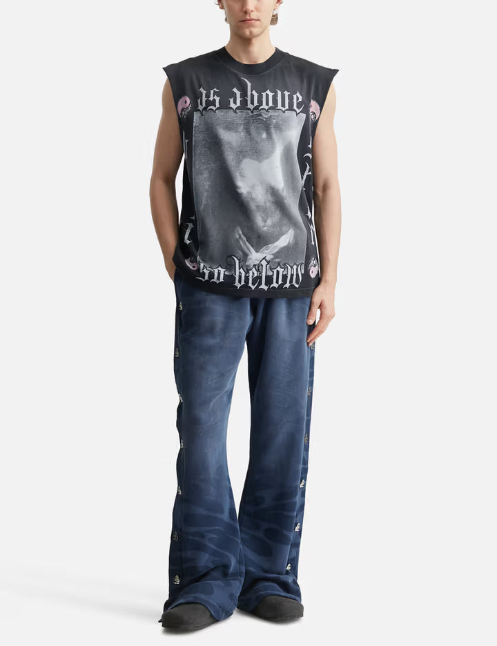 Tribal Mirror Face Sweats