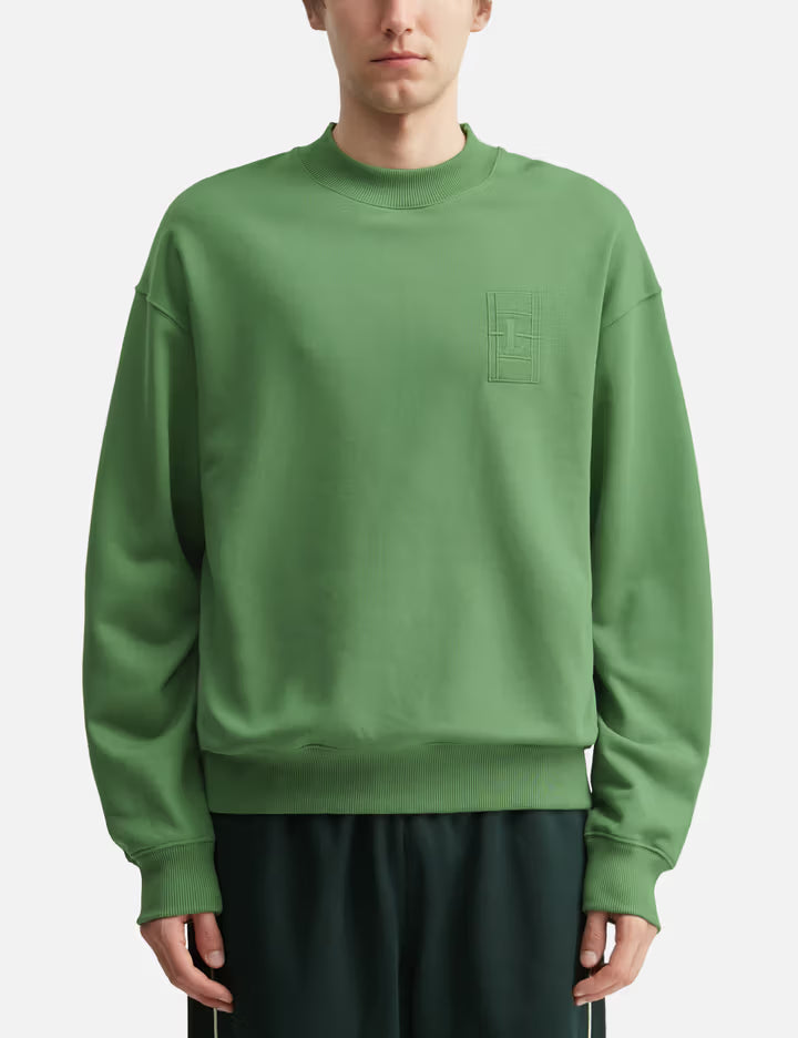 Embroidered Fleece Sweatshirt