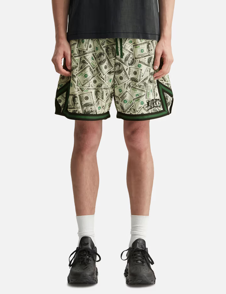 Money Arc Game Shorts