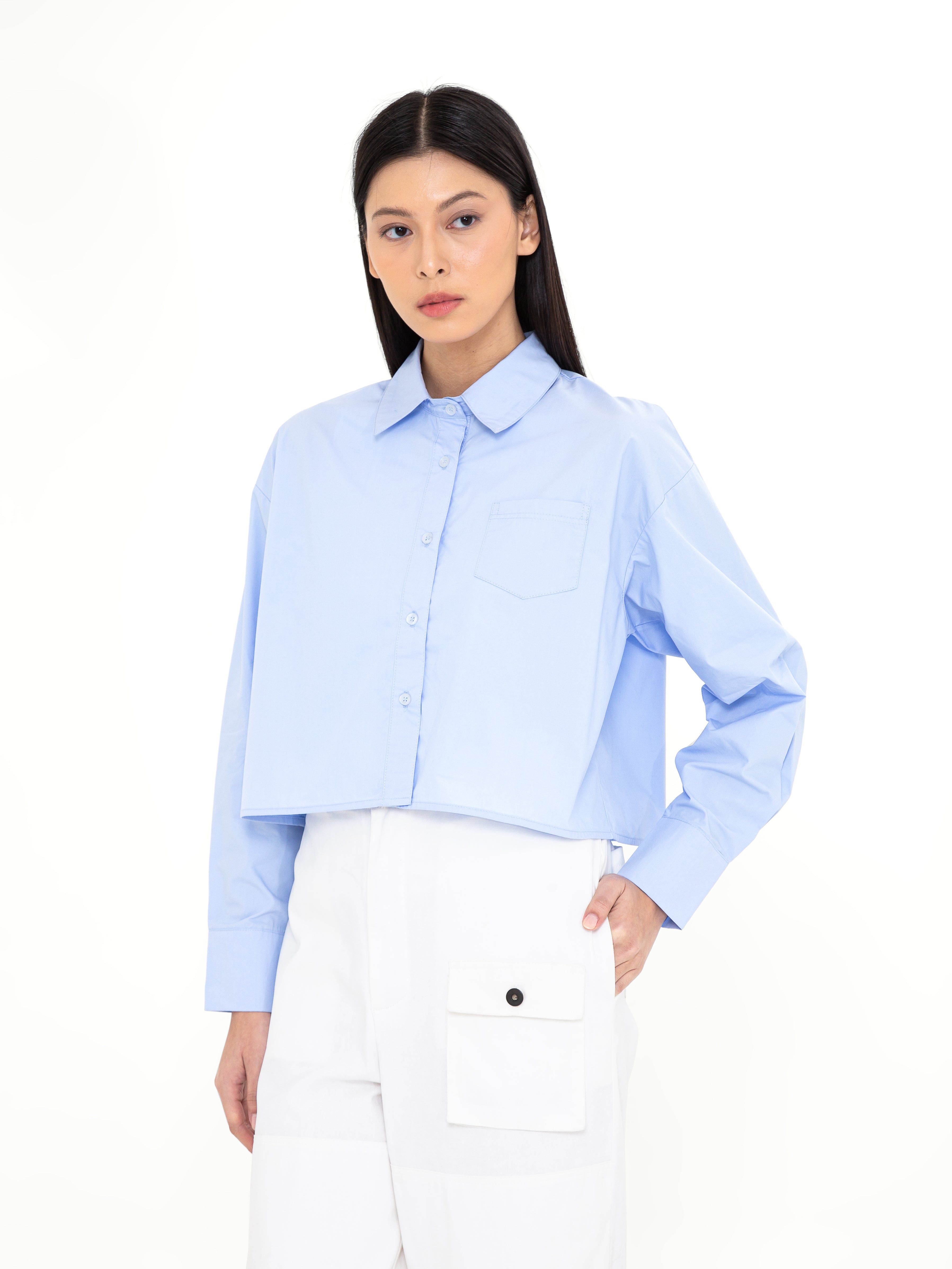 Dana Cropped Shirt