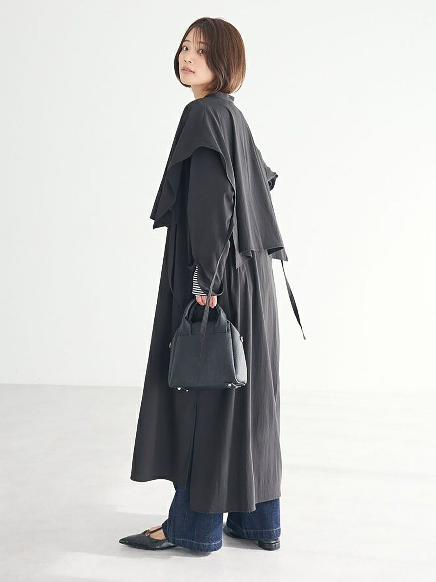 Kashi Layered Shirt Dress