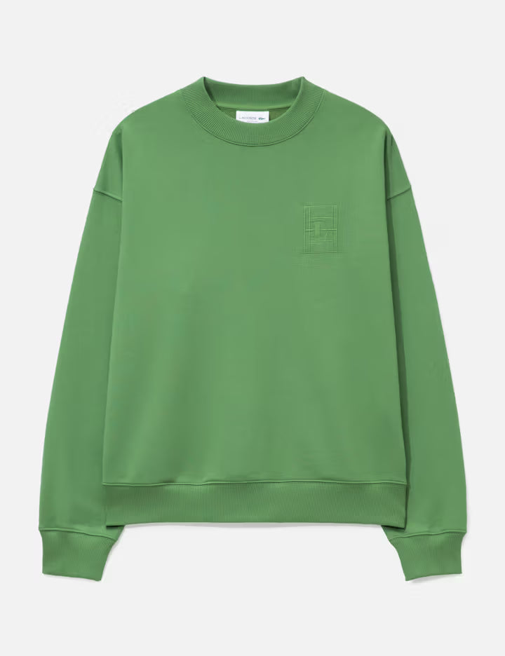 Embroidered Fleece Sweatshirt