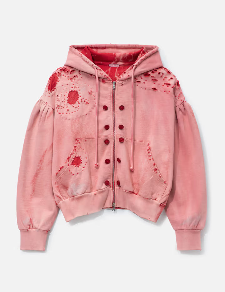 Destroyed Bloson Hoodie