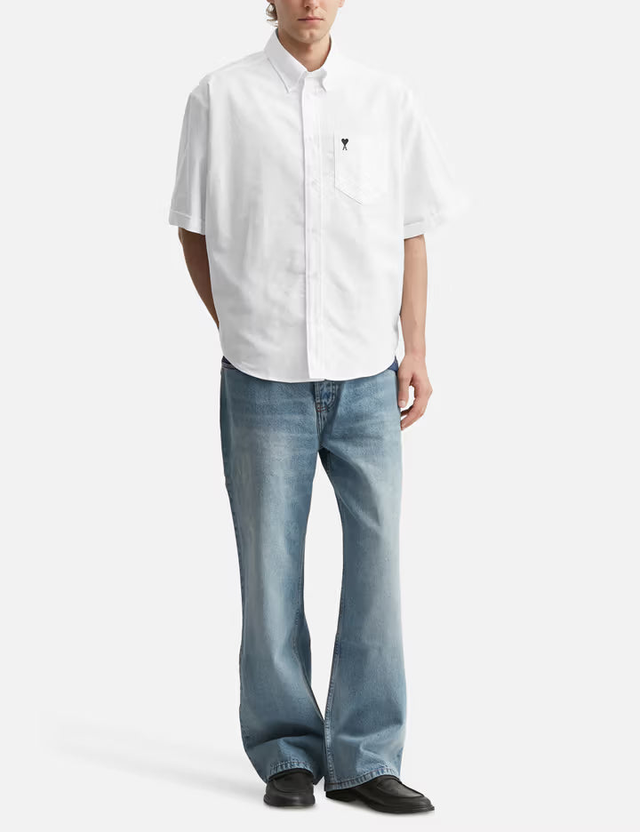 Cotton Boxy Embroidered Ami De Coeur
