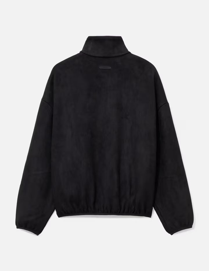Suede Fleece Signature Modern Track Jacket
