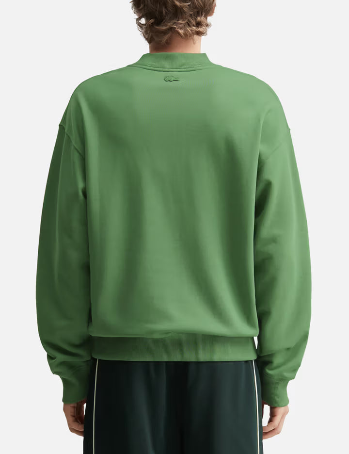 Embroidered Fleece Sweatshirt