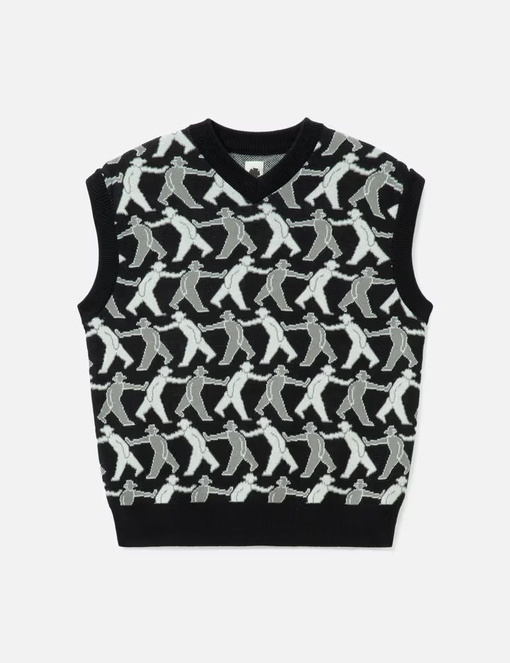 Tag-A-Long Knitted Vest