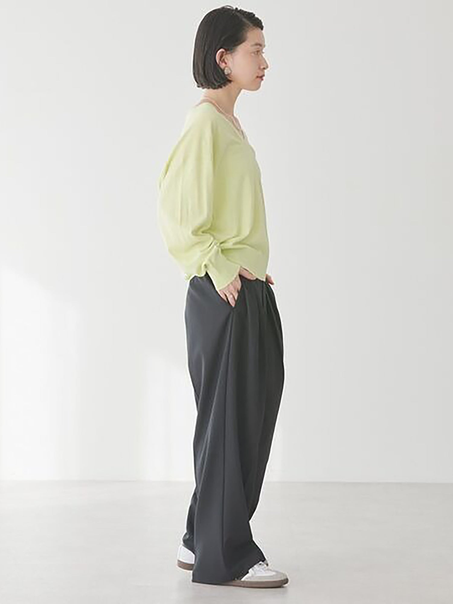 Sendan Tuck Wide Pants