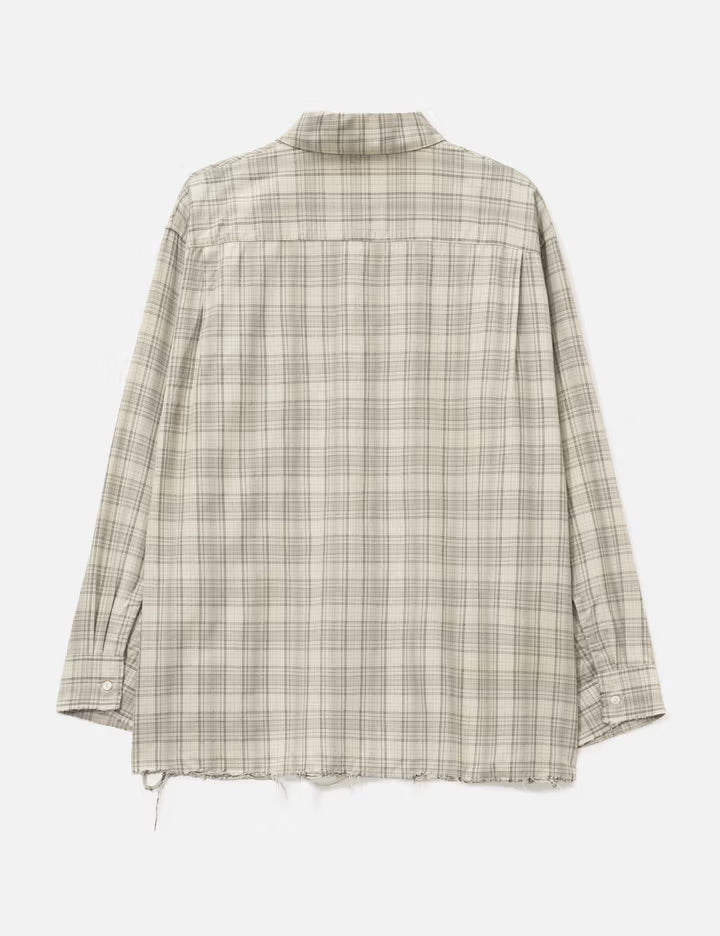 Aging Rayon Check Shirt
