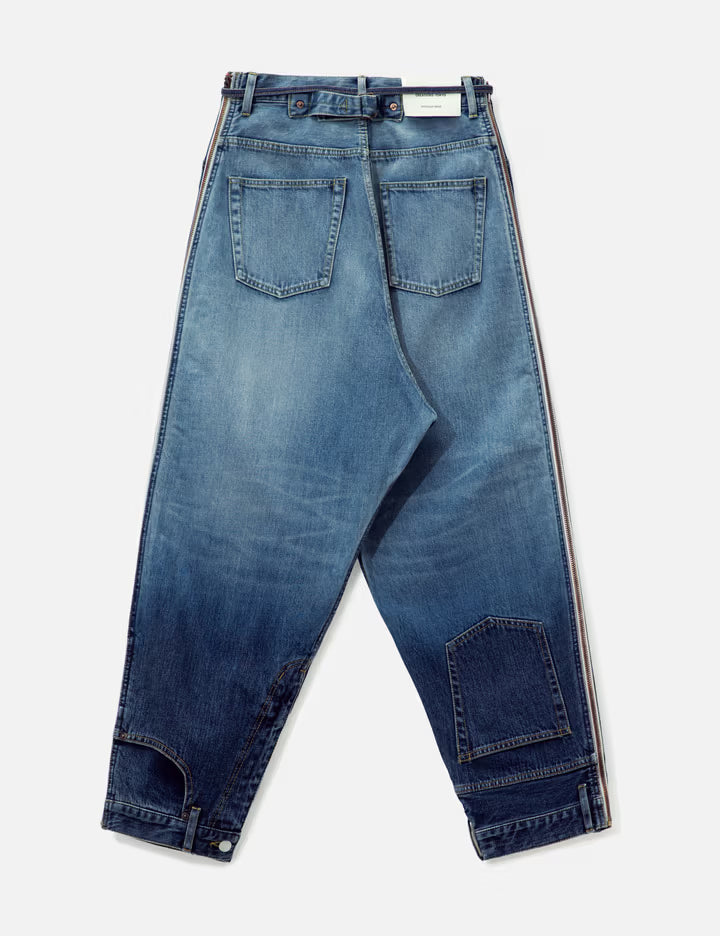 Double-End Selvedge Denimpants Gradation