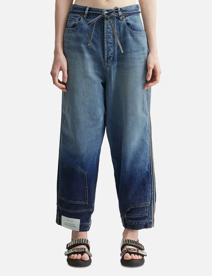 Double-End Selvedge Denimpants Gradation
