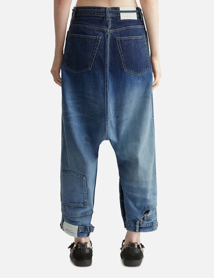 Double-End Selvedge Denimpants Gradation
