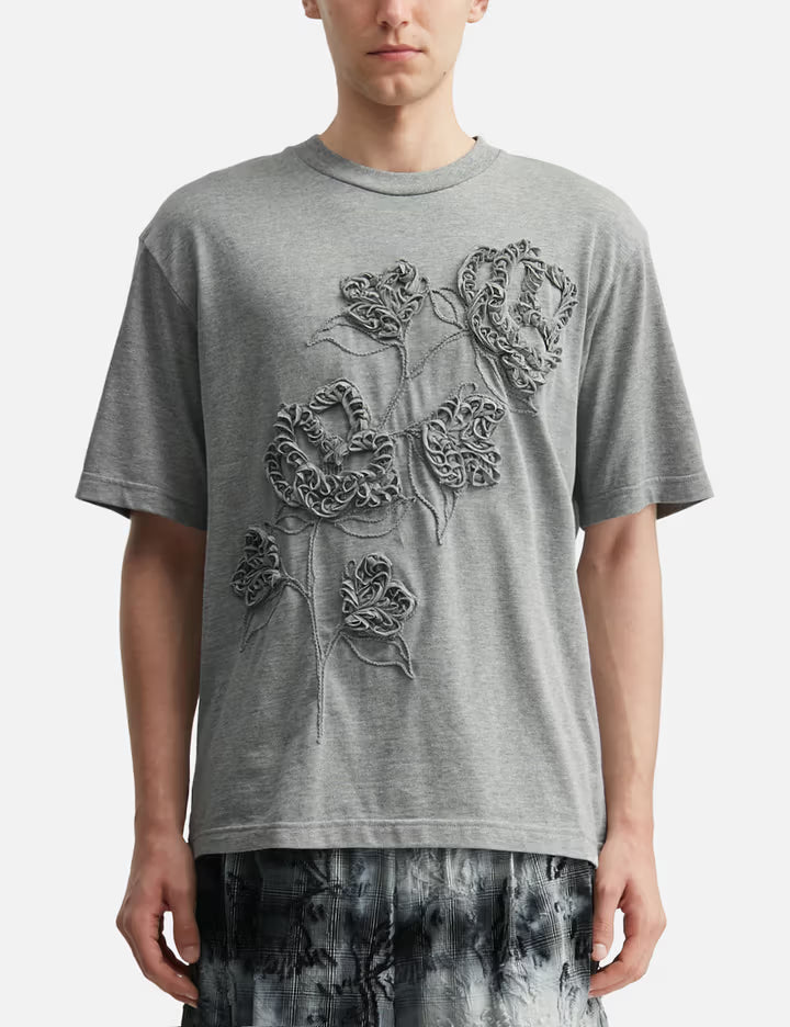 Tape Embroidery T-Shirt