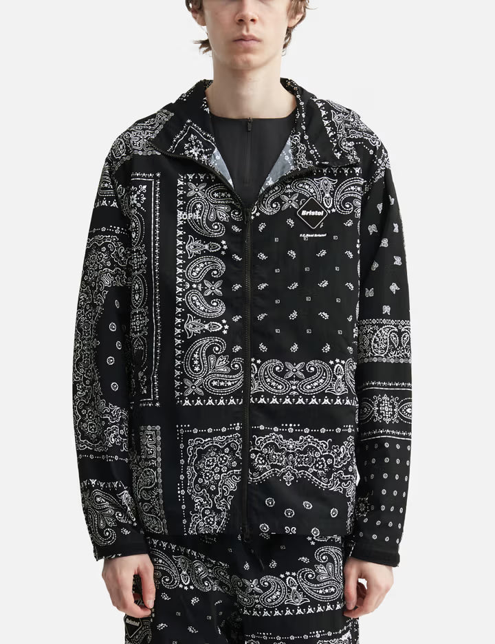 Bandana Nylon Hooded Blouson