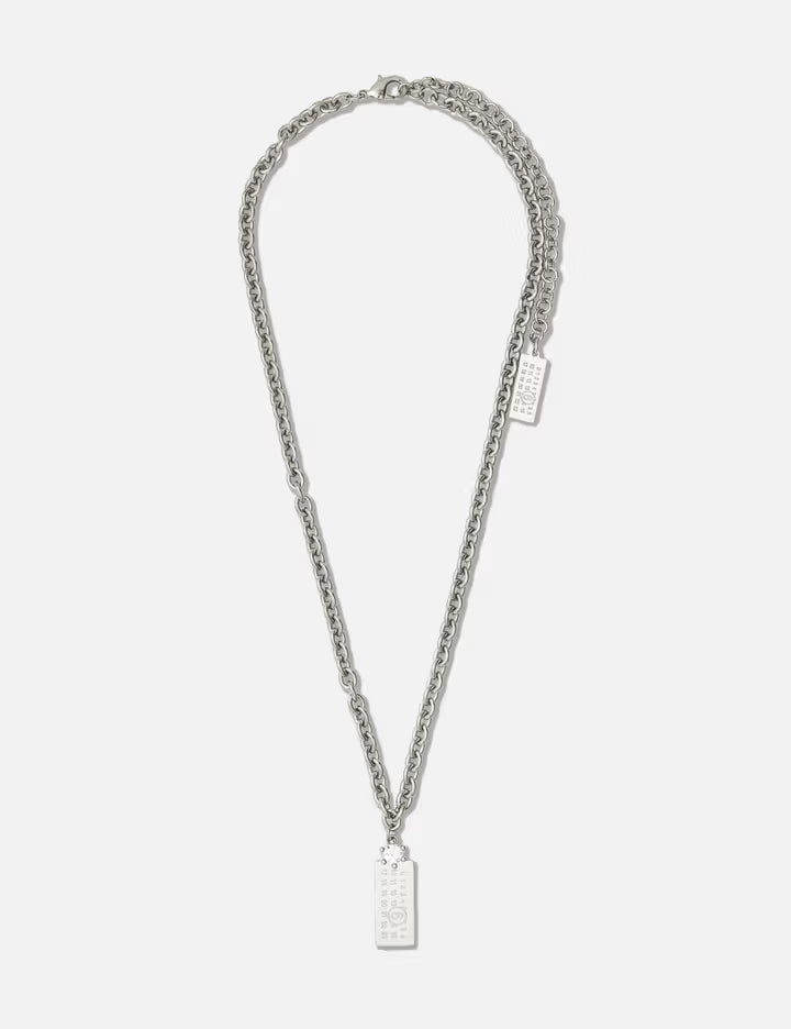 Numeric Charm Necklace