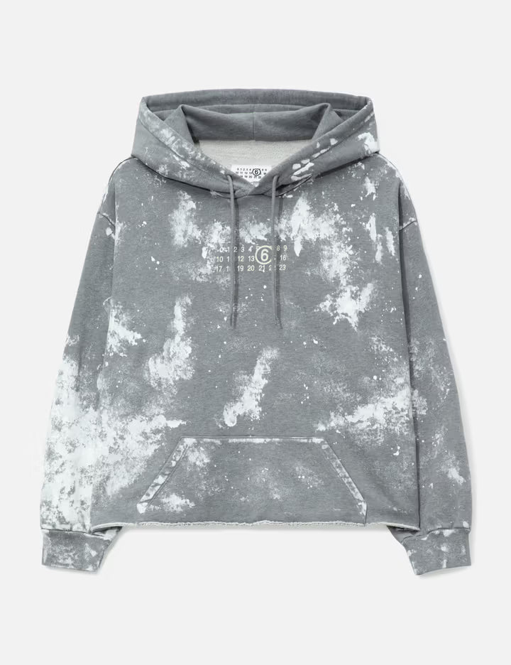 Numeric Signature Spray Hoodie