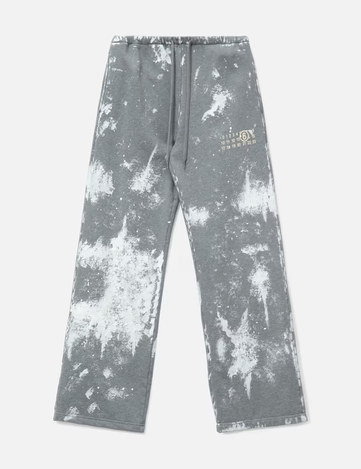 Numeric Signature Spray Sweatpants