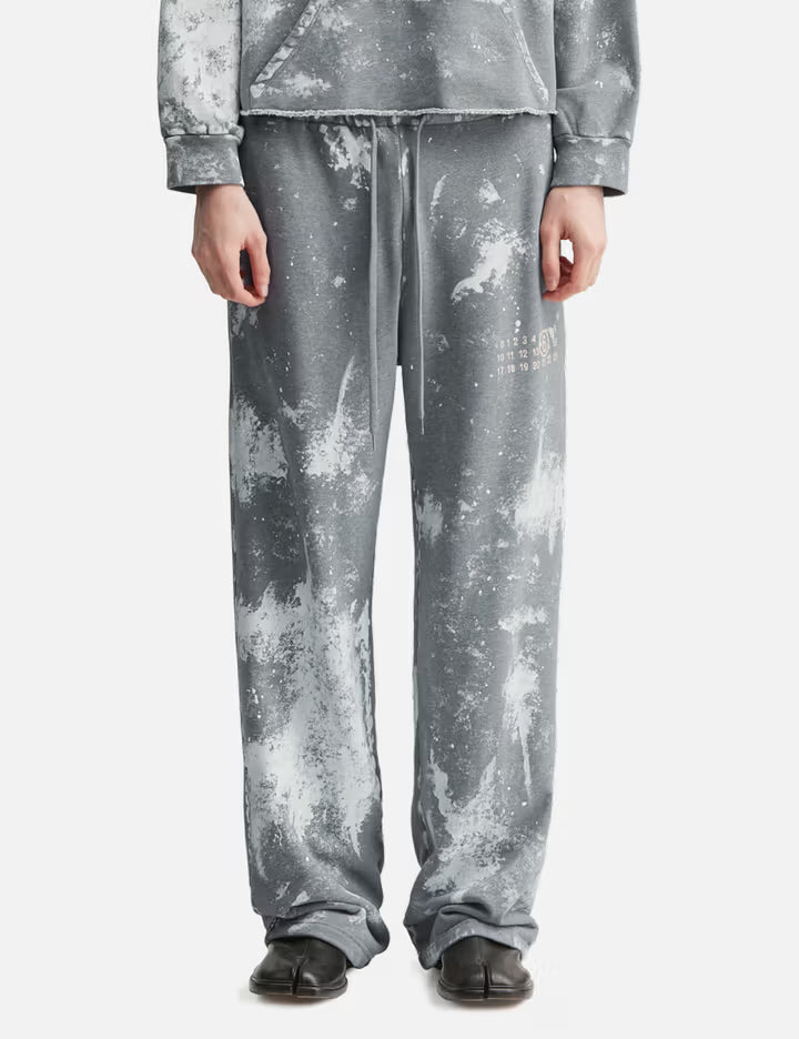 Numeric Signature Spray Sweatpants