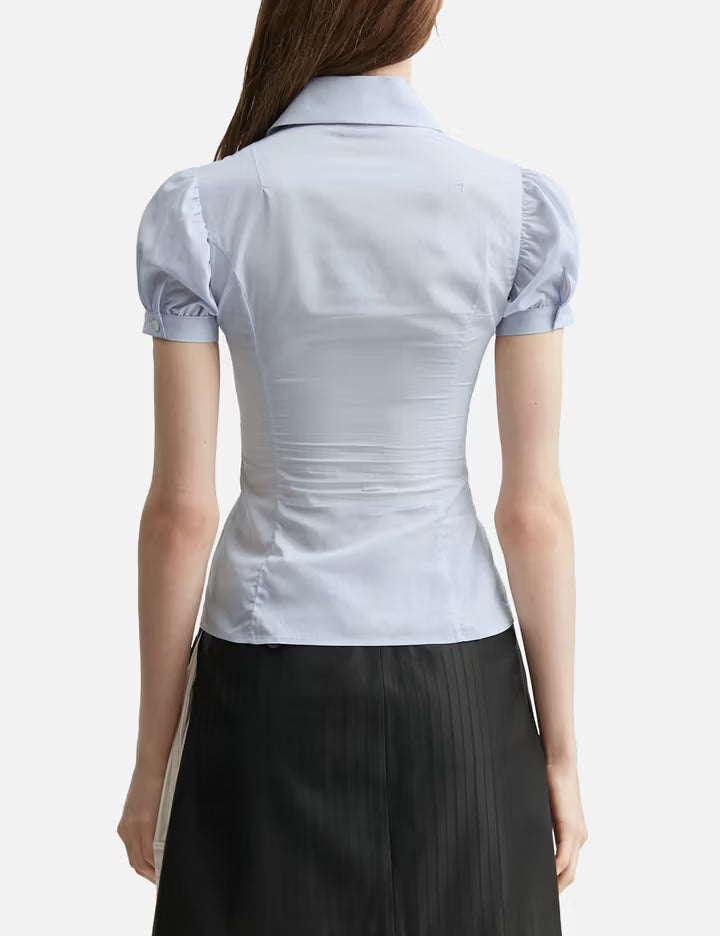 Cuffs Ruffle Shirt