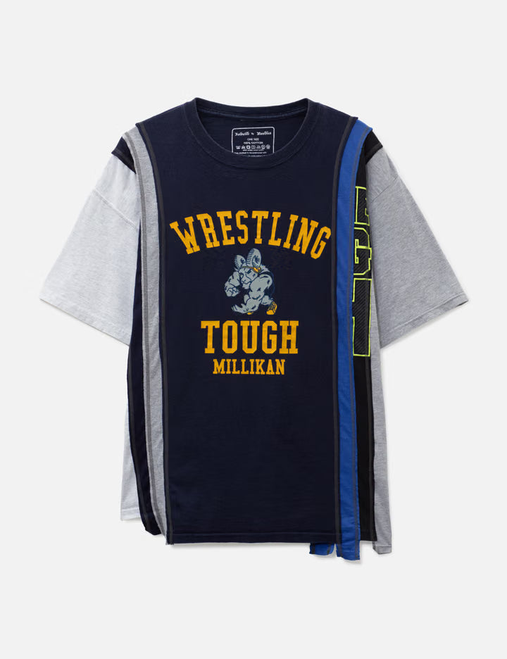 7 Cut Wide T-Shirt - College