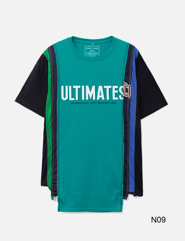 7 Cut Wide T-Shirt - College