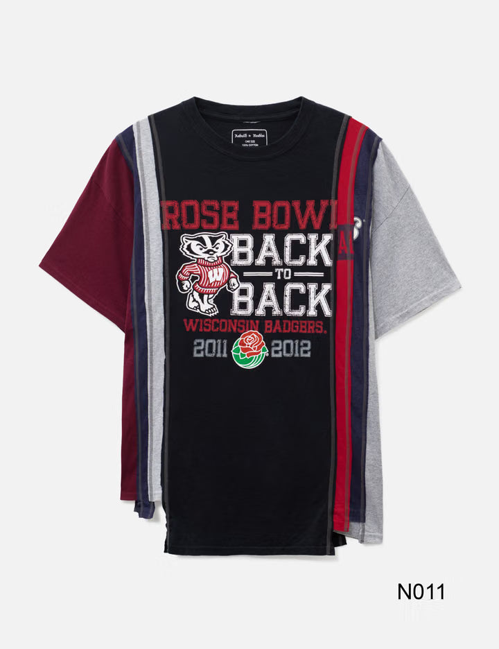 7 Cut Wide T-Shirt - College