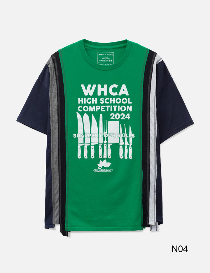 7 Cut Wide T-Shirt - College