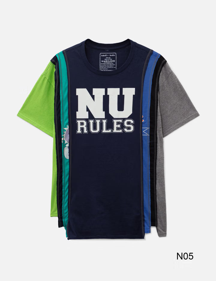 7 Cut Wide T-Shirt - College