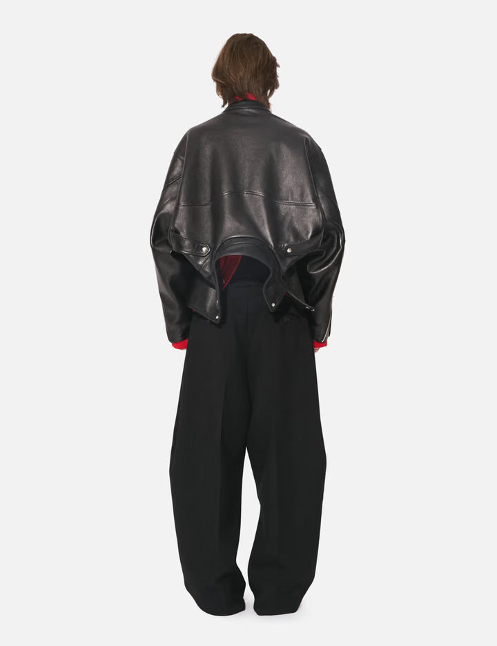Double-End Vintage Leather Gt Riders Jacket