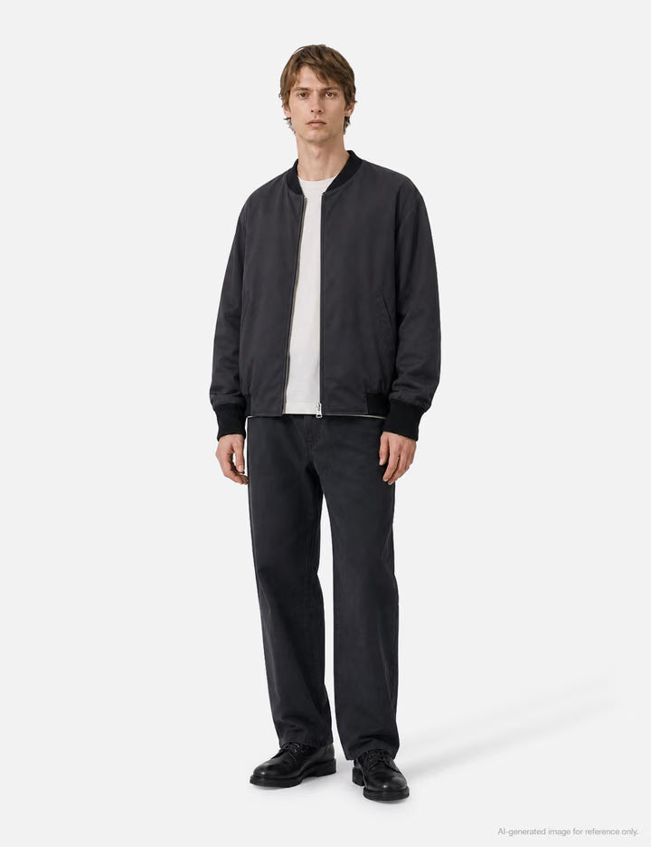 Silk Bomber Jacket