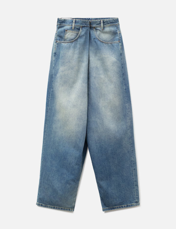 Wrap Denim Jeans