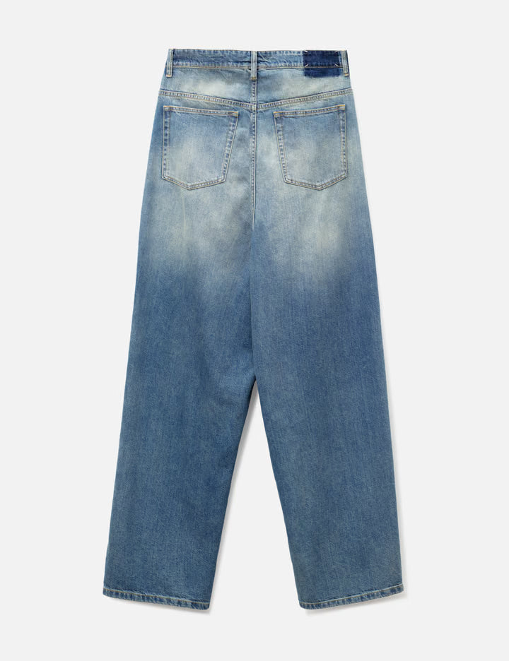 Wrap Denim Jeans