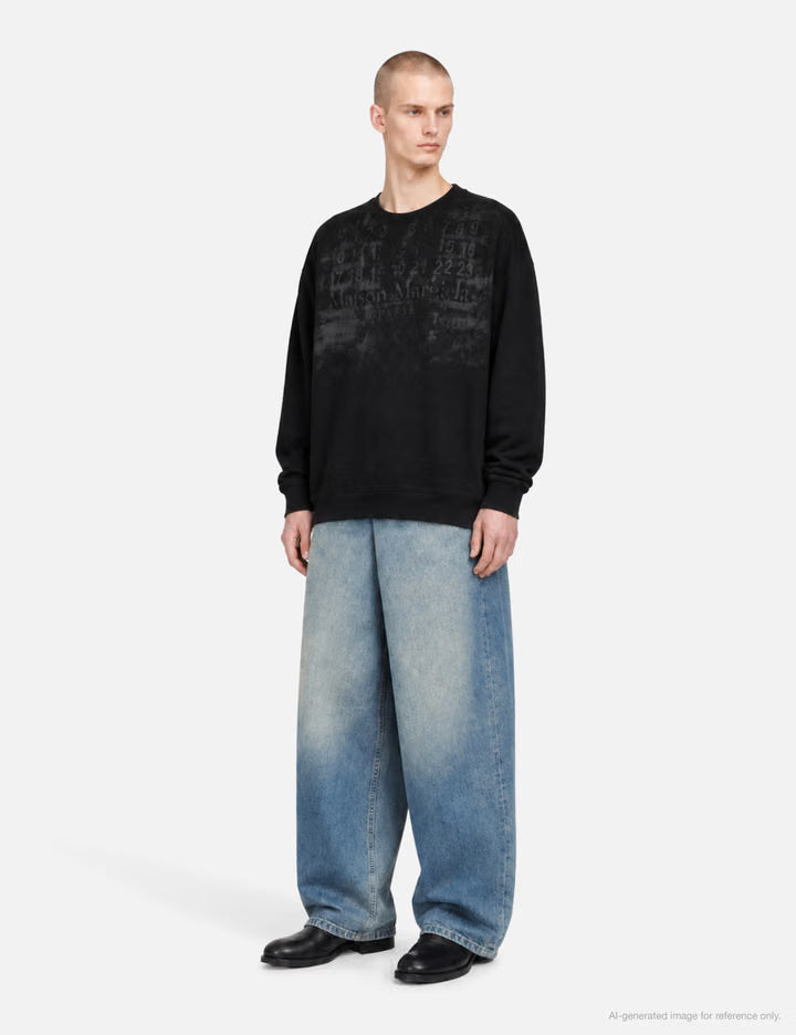 Wrap Denim Jeans