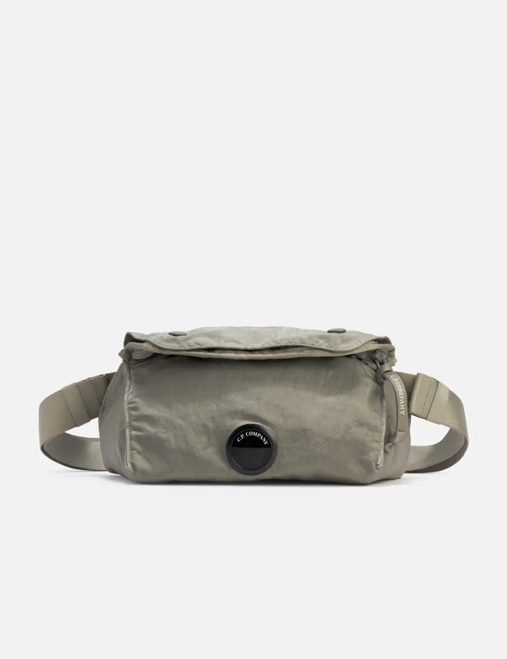Nylon B Lens Zipped Waist Bag