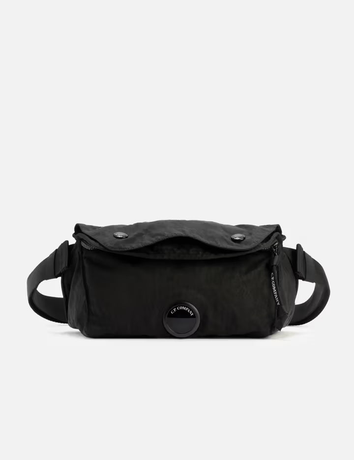 Nylon B Lens Zipped Waist Bag