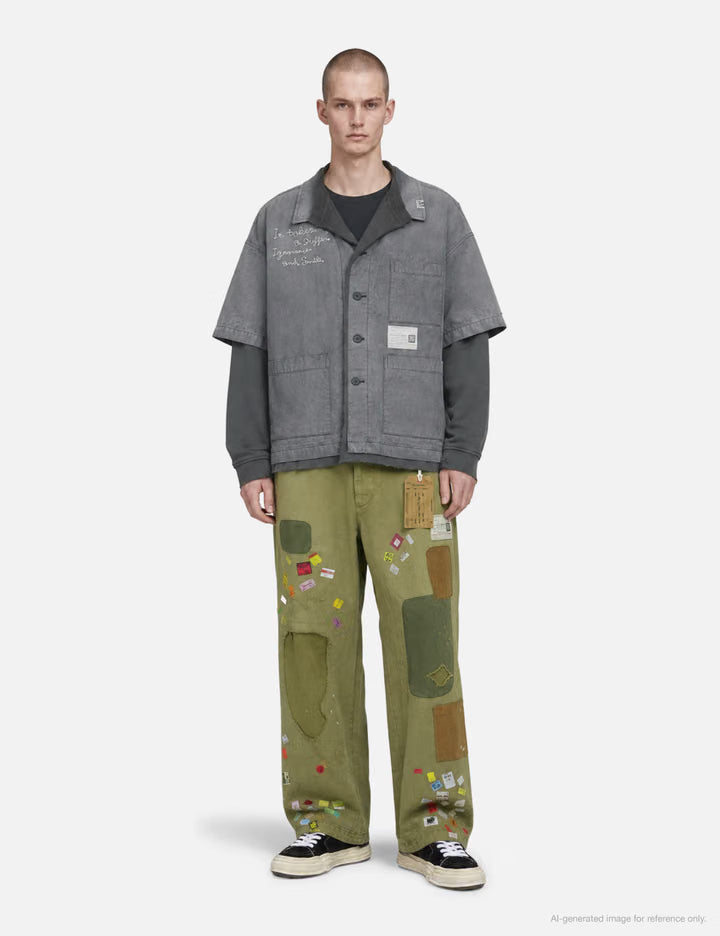 Sweat Layered Work Shirt