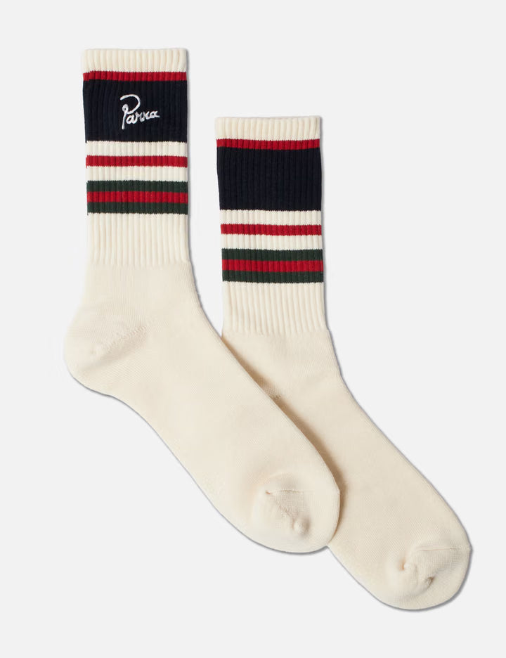 Signature Striped Crew Socks